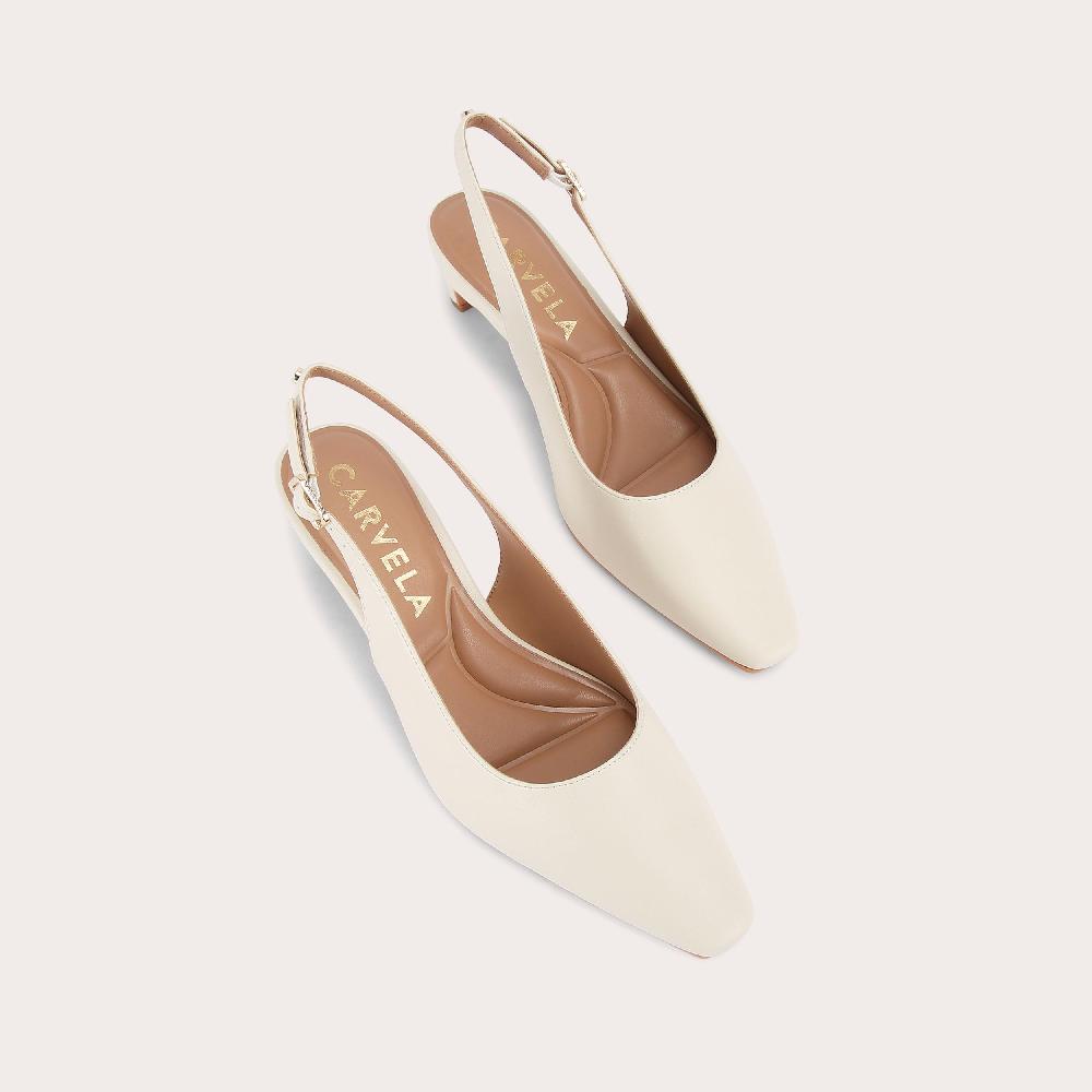 Carvela CARINA SLING Bone Slingback Heel By CARVELA
