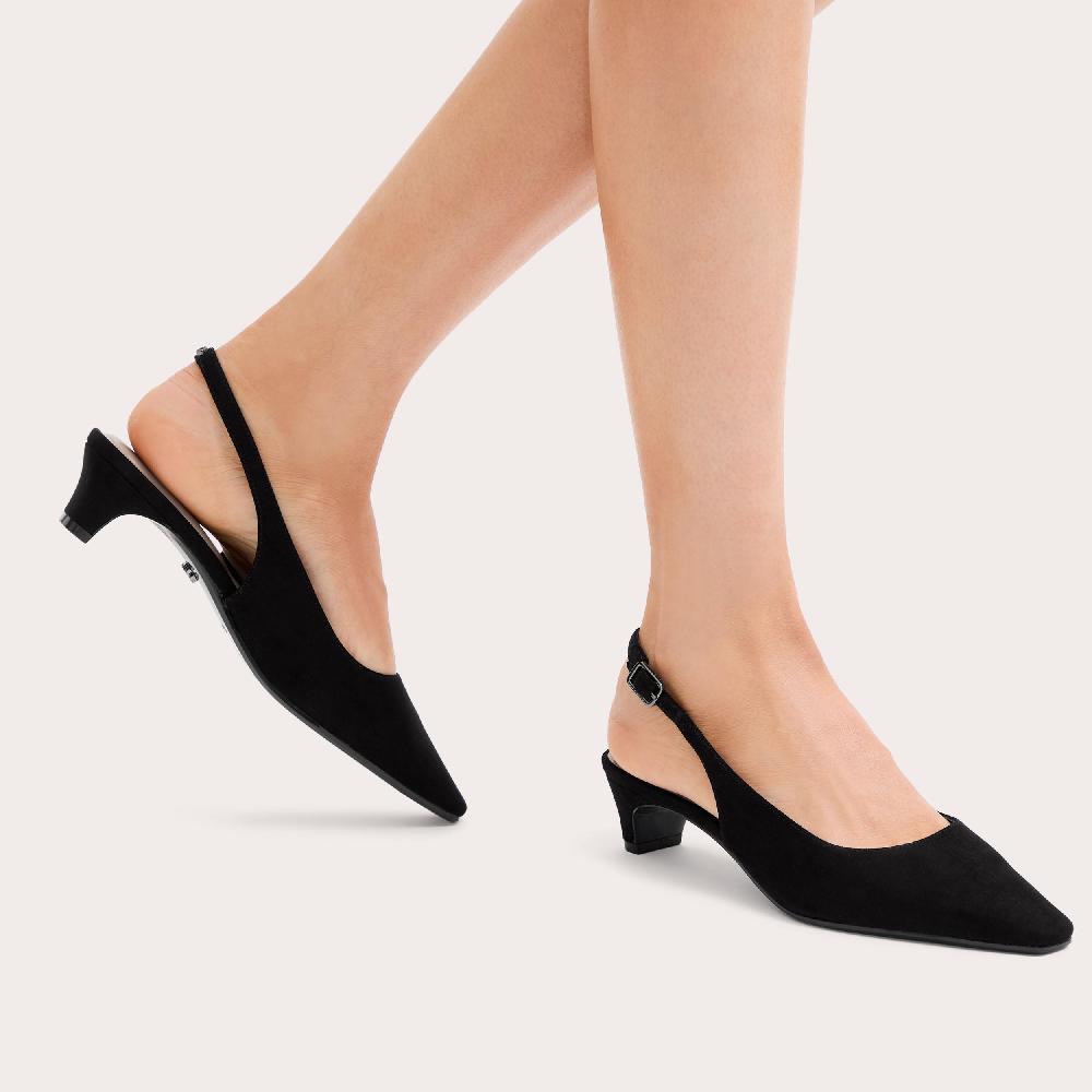 Carvela CARINA SLING Bone Synthetic Sling Back Heel By CARVELA