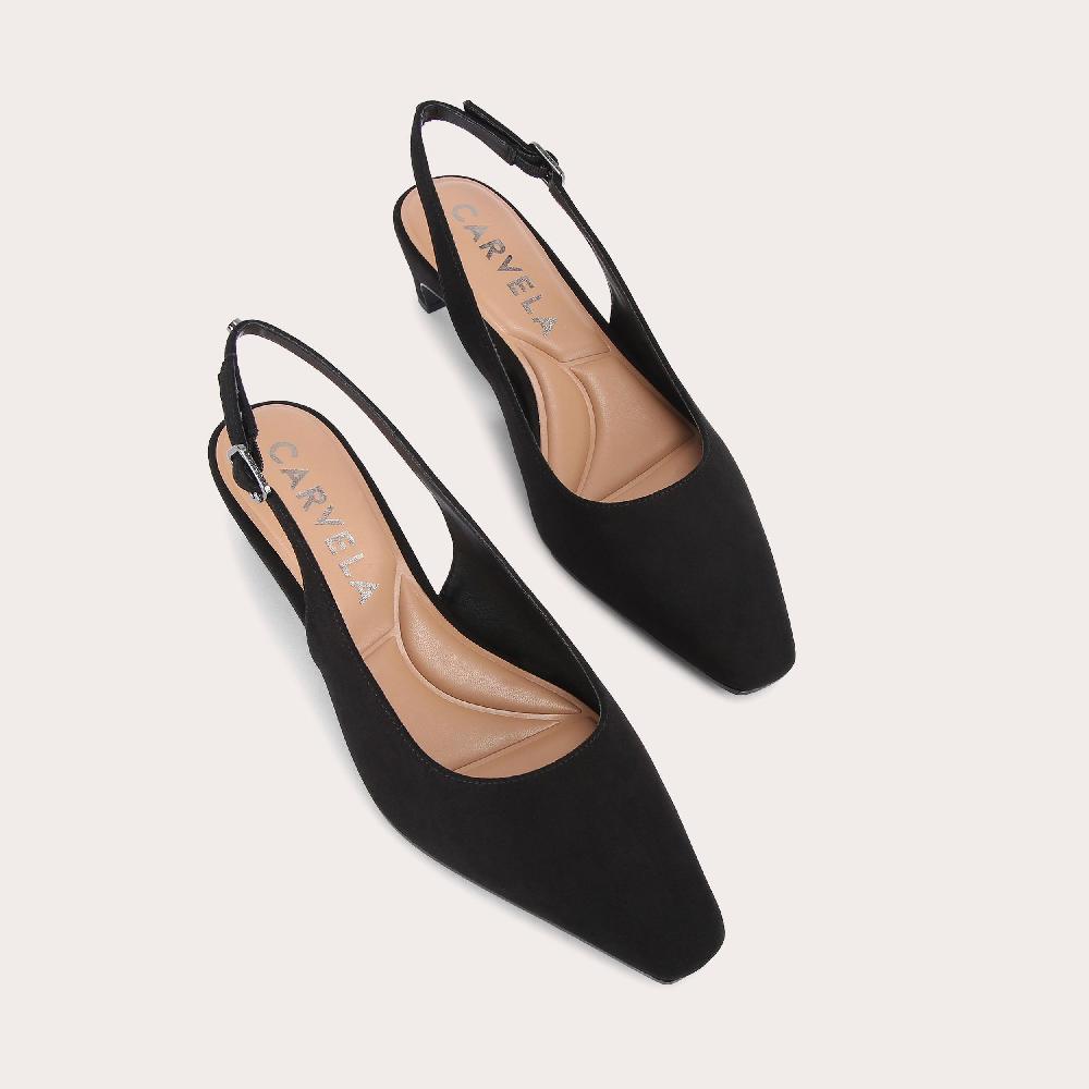 Carvela CARINA SLING Bone Synthetic Sling Back Heel By CARVELA