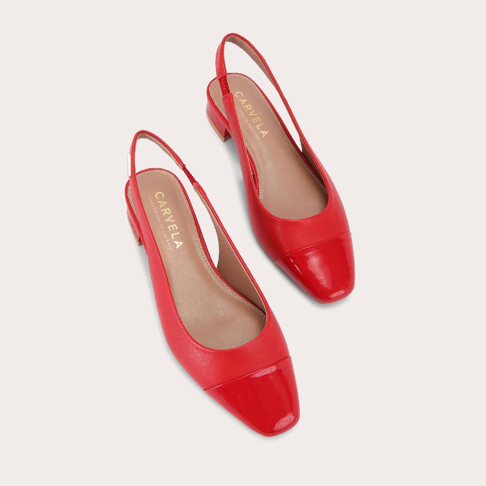 Carvela AMELIA Red Slingback Heel By CARVELA