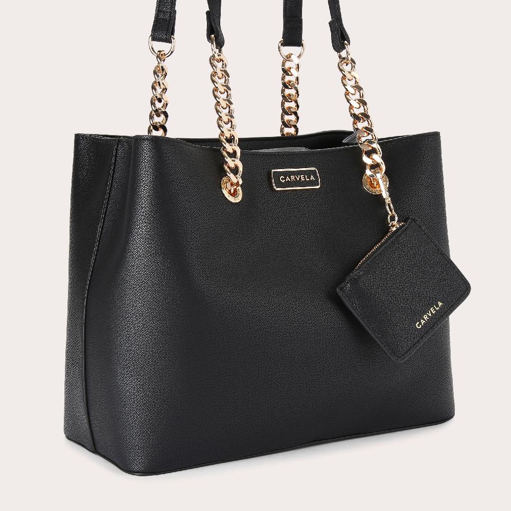 Carvela CAMMIE 3 Black Tote Bag By CARVELA