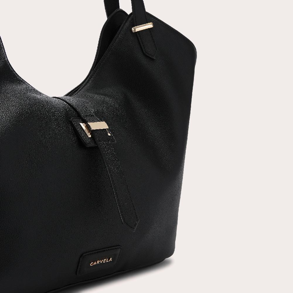 Carvela CAPRI SOFT TOTE Black Tote Bag By CARVELA