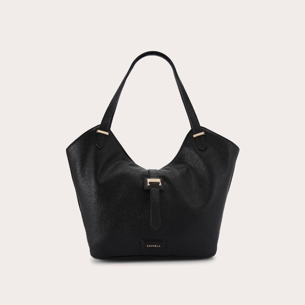 carvela CAPRI SOFT TOTE Black Tote Bag by CARVELA
