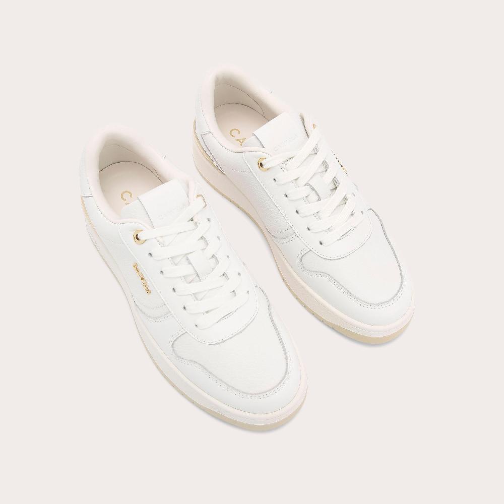 Carvela CHARM White Leather Trainer By CARVELA