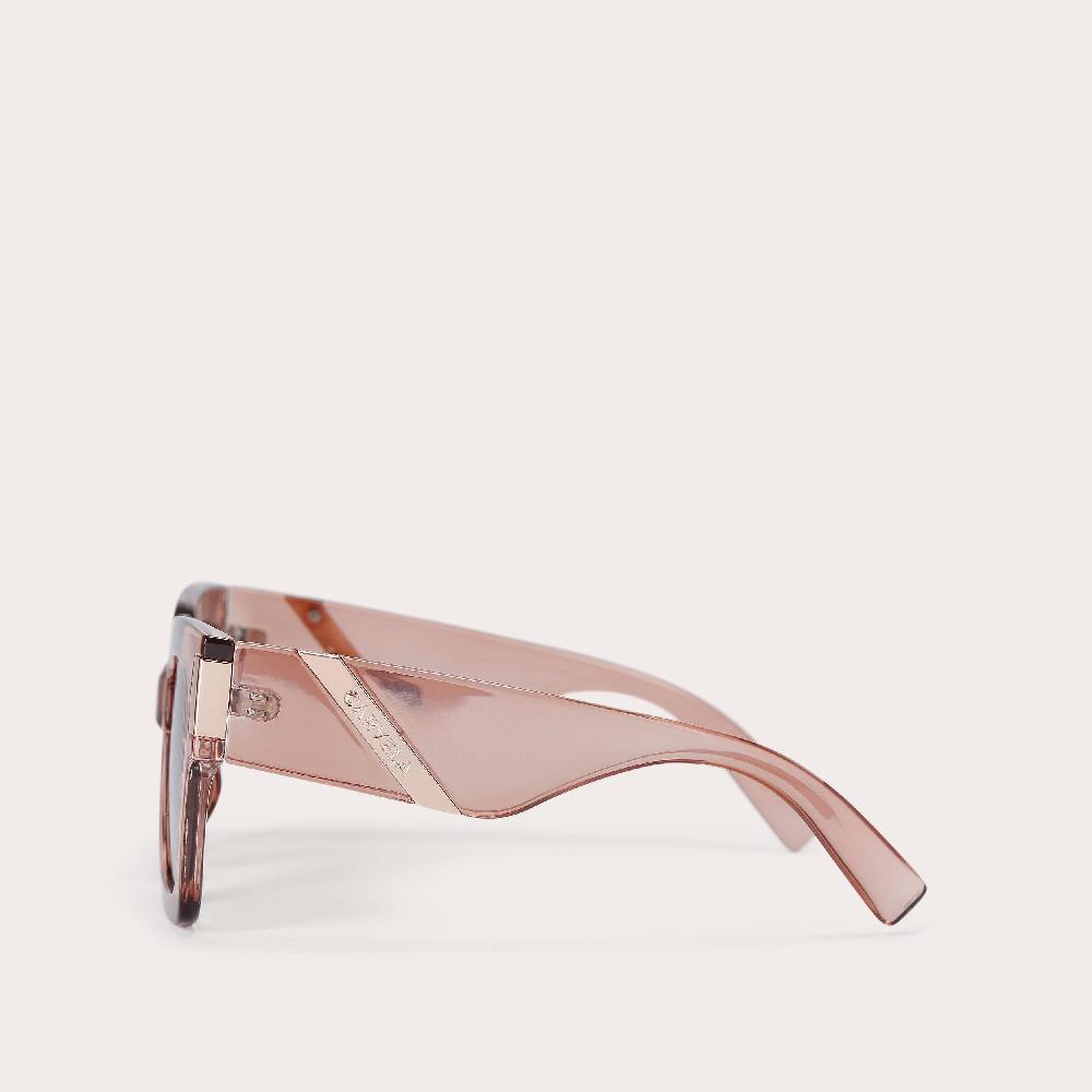 Carvela CARVELA CHUNKY FLARE Black Square Cat Eye Sunglasses By CARVELA