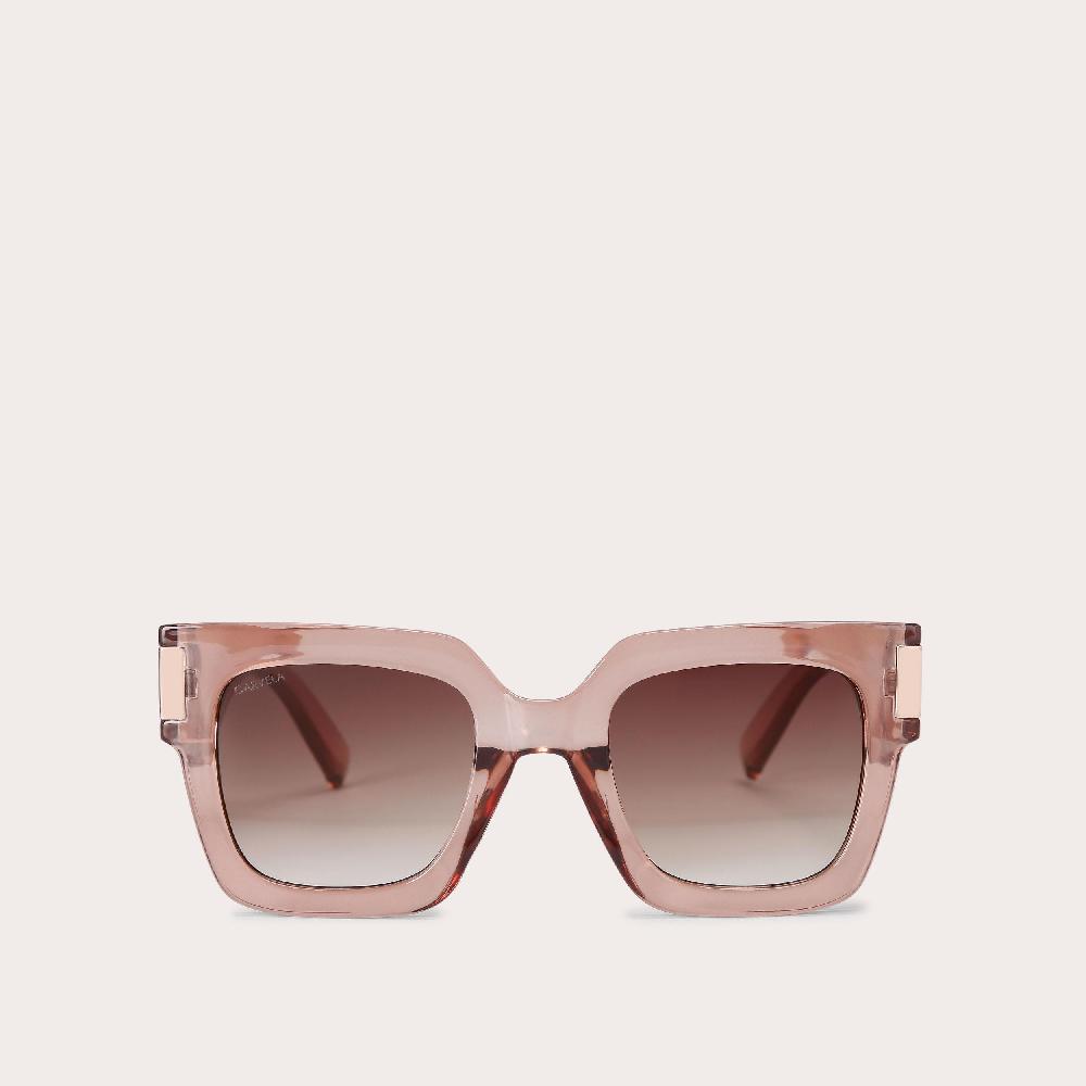 carvela CARVELA CHUNKY FLARE Black Square Cat Eye Sunglasses by CARVELA