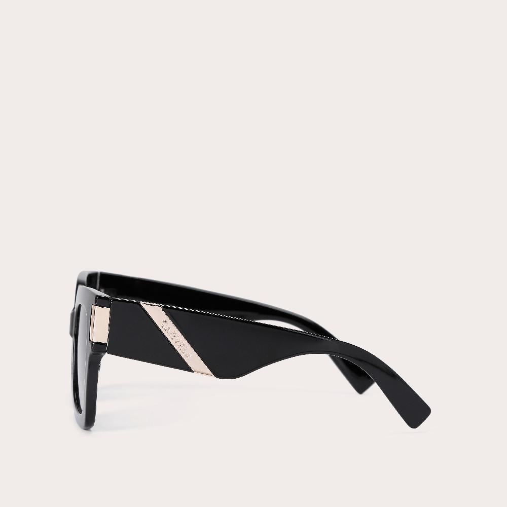 Carvela CARVELA CHUNKY FLARE Brown Square Cat Eye Sunglasses By CARVELA