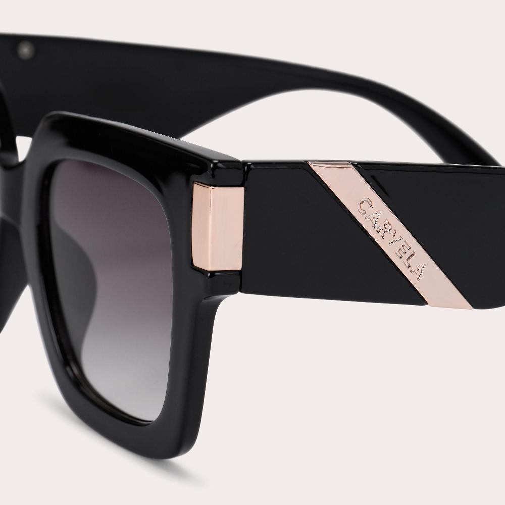 Carvela CARVELA CHUNKY FLARE Brown Square Cat Eye Sunglasses By CARVELA