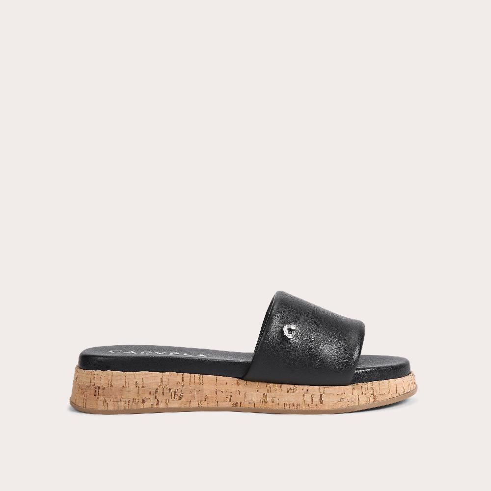 carvela CLOUD MULE Black Sandals by CARVELA