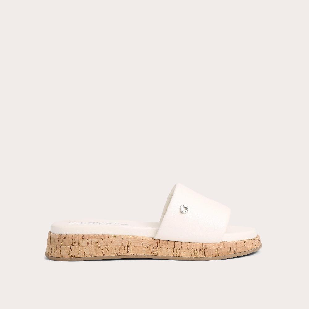 carvela CLOUD MULE Bone Sandals by CARVELA