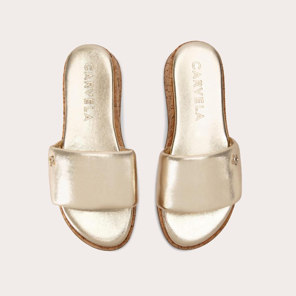 Carvela CLOUD MULE Gold Cloud Mule. By CARVELA