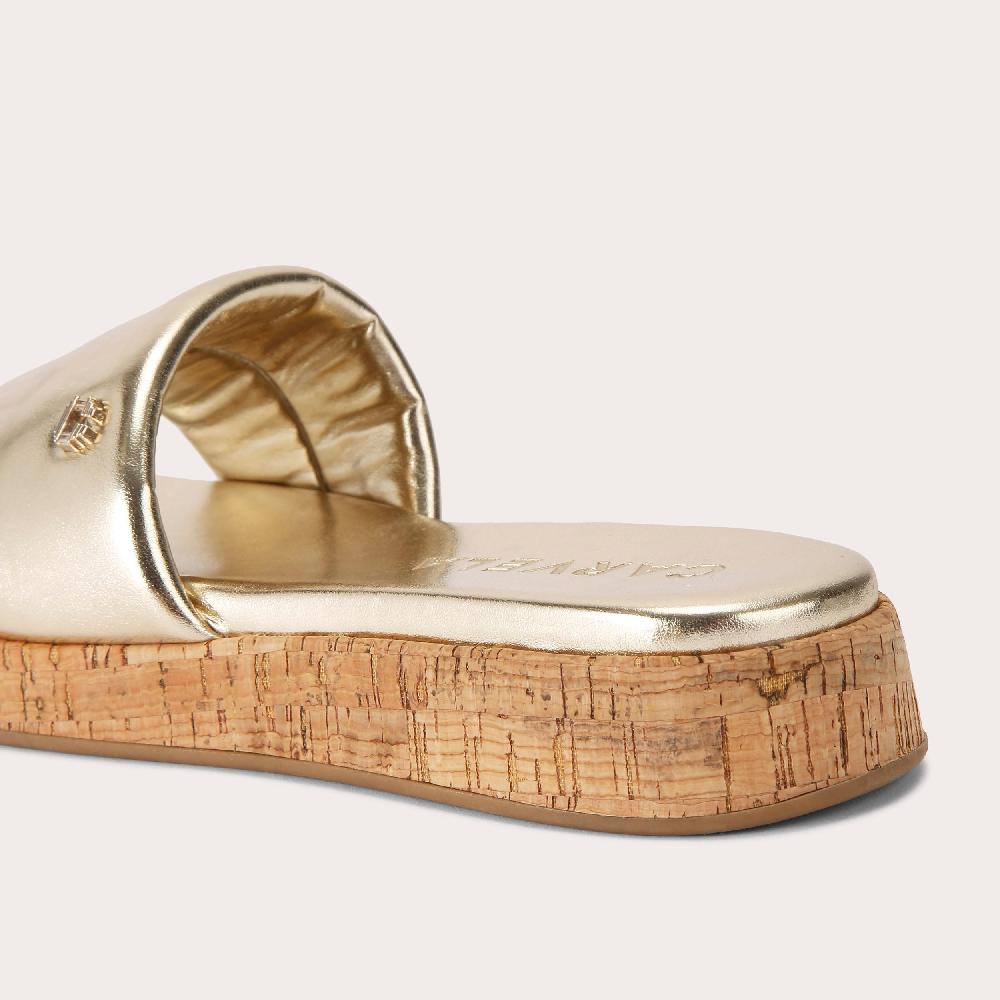 Carvela CLOUD MULE Gold Cloud Mule. By CARVELA