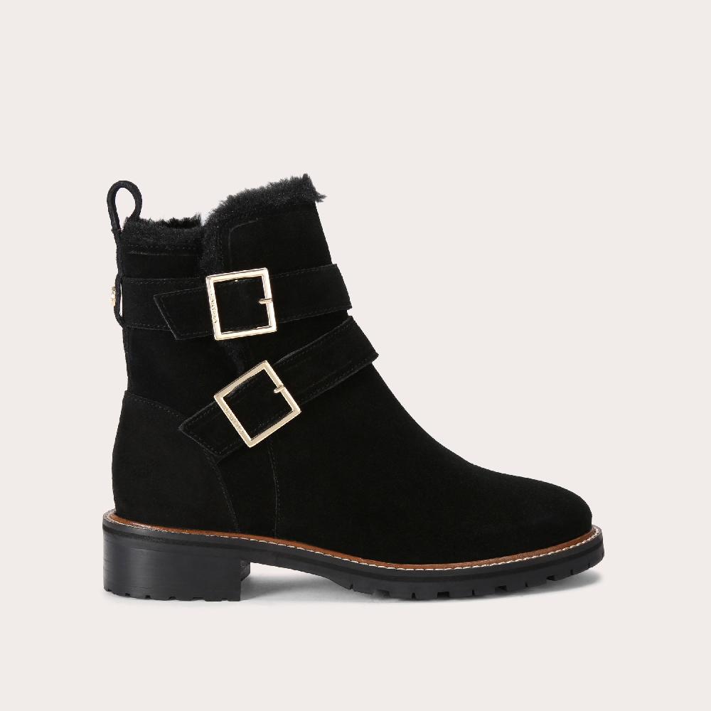 carvela COSY Black Suede Boots by CARVELA