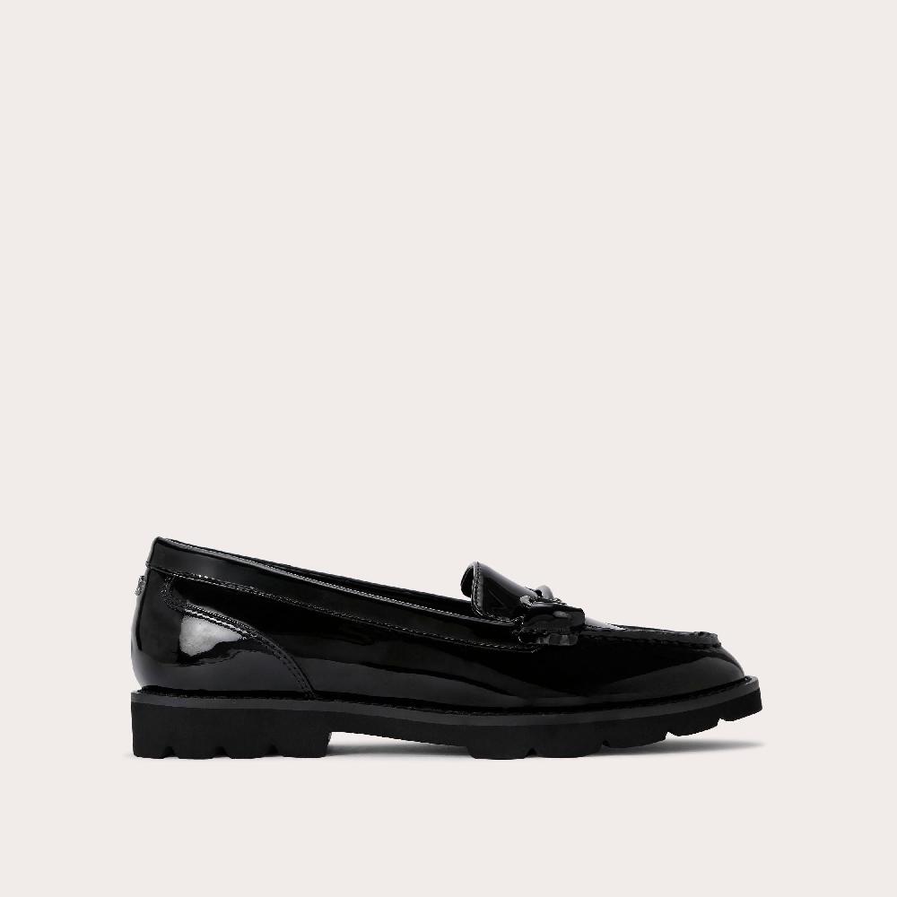 carvela CROWN Black Patent Loafer by CARVELA