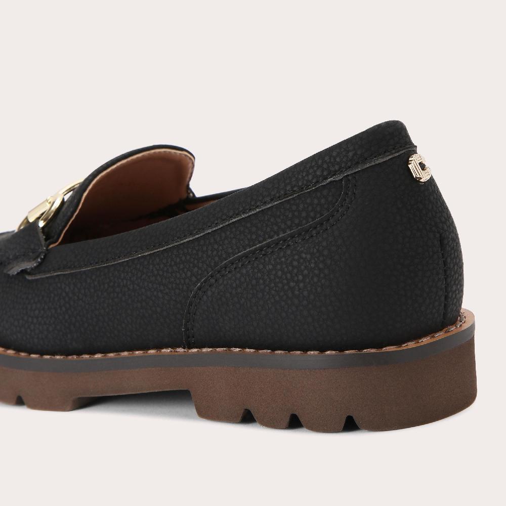 Carvela CROWN Black Slip On Loafer By CARVELA