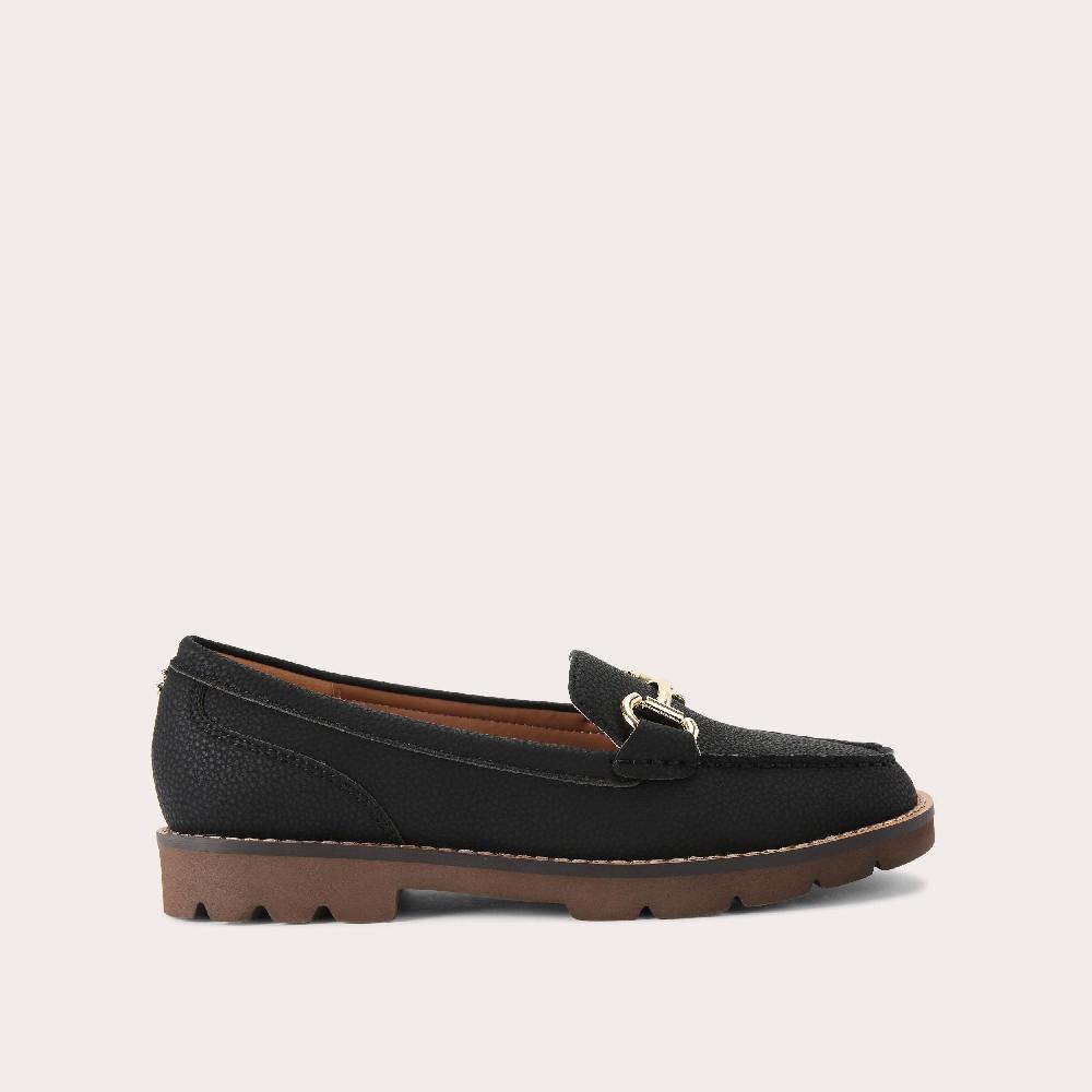 carvela CROWN Black Slip On Loafer by CARVELA