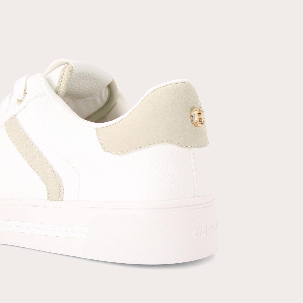 Carvela DAZE White Lace Up Trainer By CARVELA