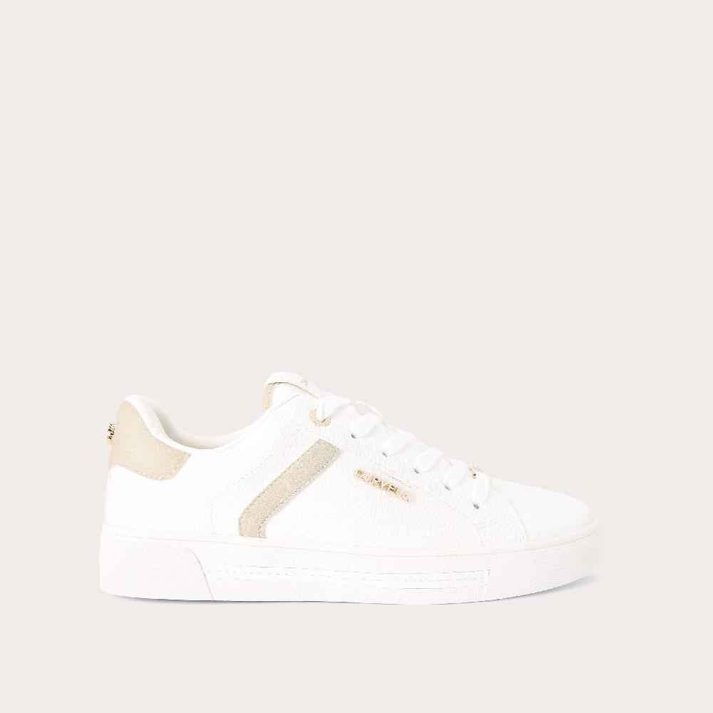carvela DAZE White Lace Up Trainer by CARVELA