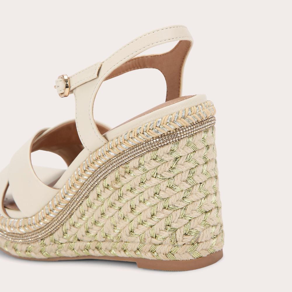 Carvela FASCINO WEDGE Bone Wedge Heels By CARVELA