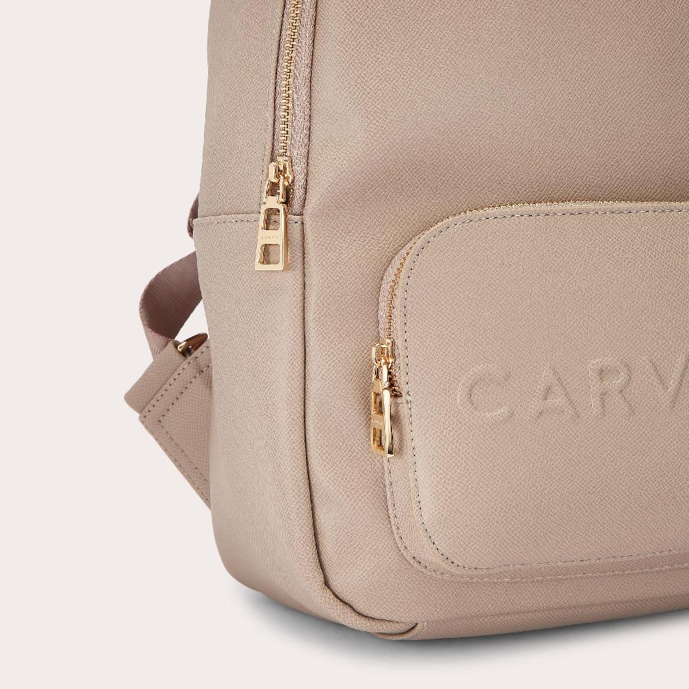 Carvela FRAME BACKPACK Taupe Backpack By CARVELA