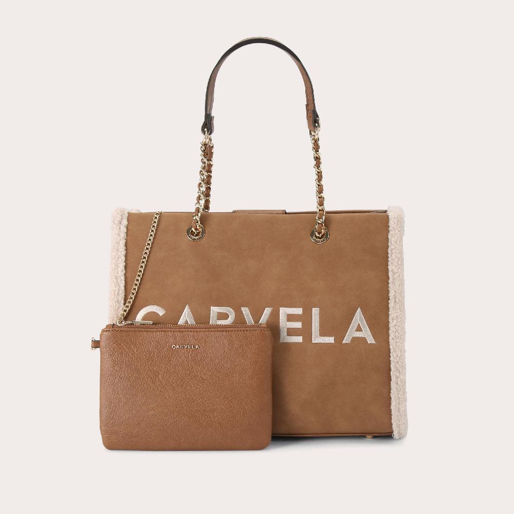 carvela FRAME FUR TOTE by CARVELA