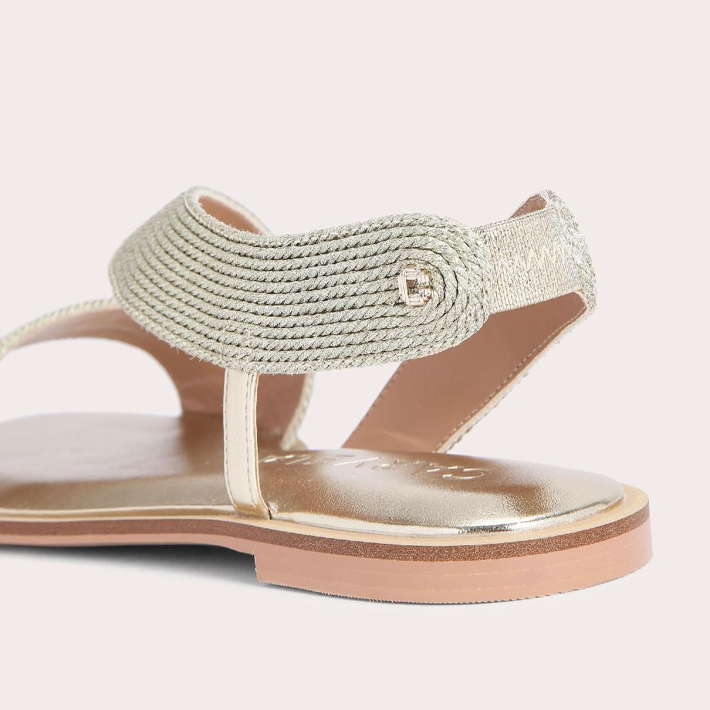 Carvela GALA Gold Sandals By CARVELA