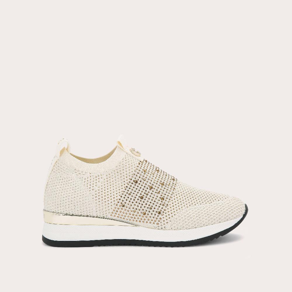 carvela JANEIRO 2 Bone Knitted Trainer by CARVELA