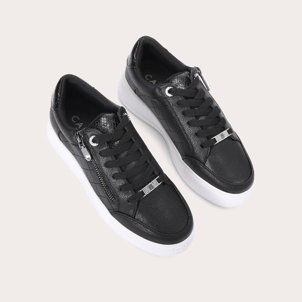 Carvela JIVE ZIP Black Trainer By CARVELA