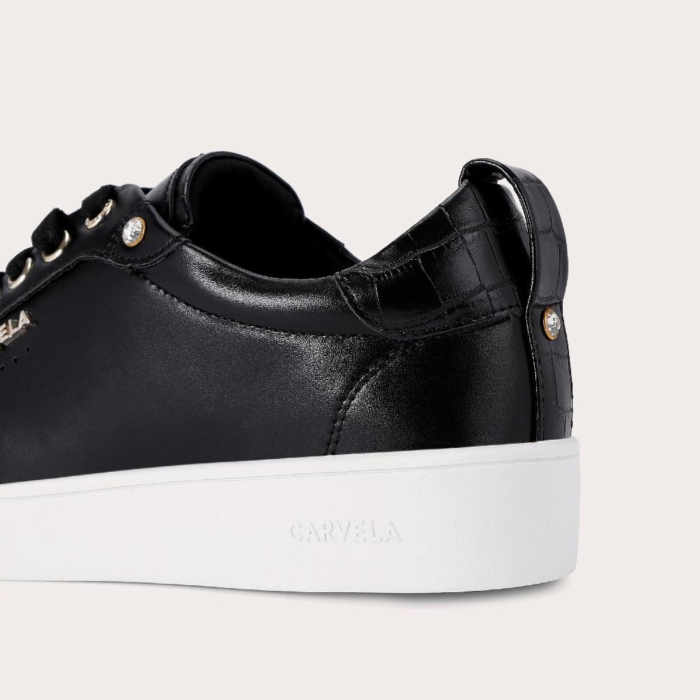 Carvela JOYFUL 2 Black Trainer By CARVELA