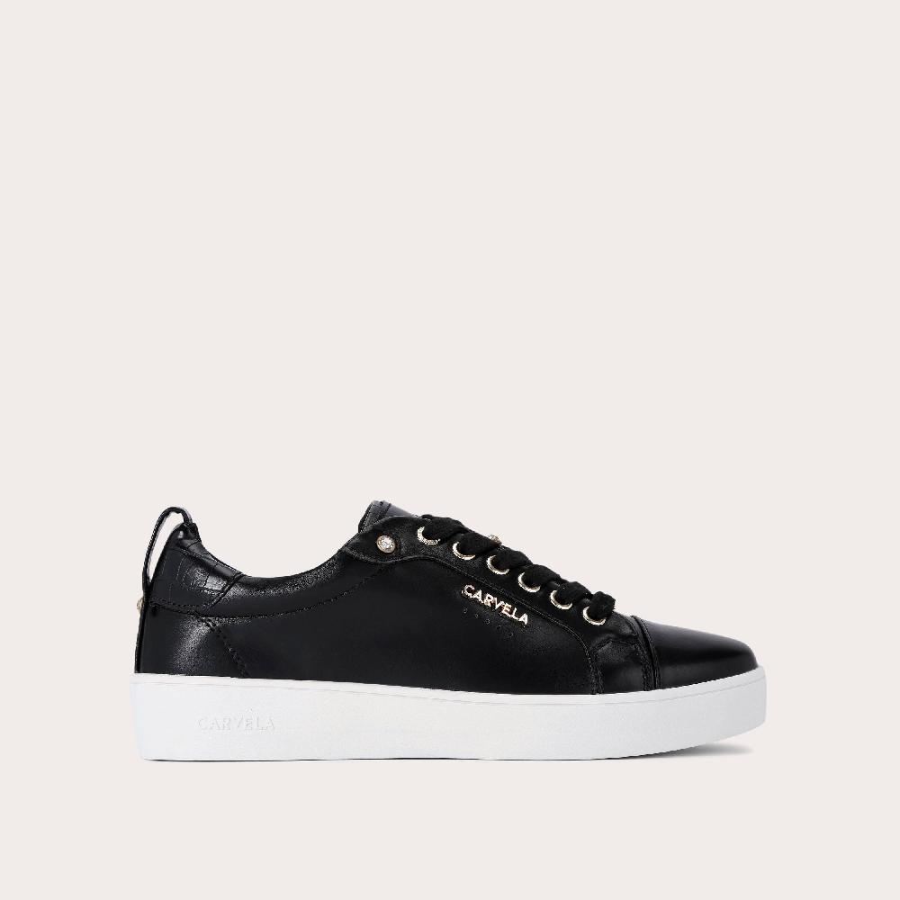 carvela JOYFUL 2 Black Trainer by CARVELA
