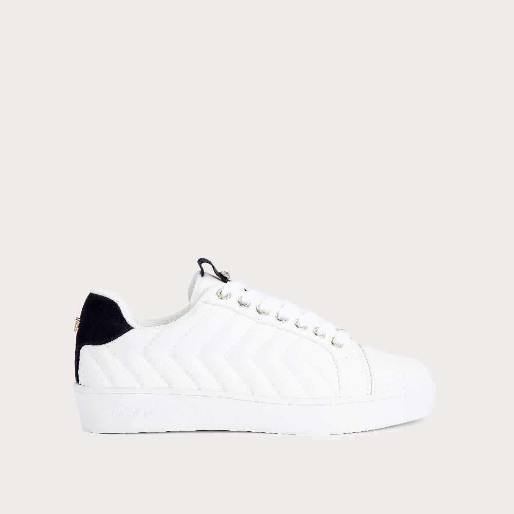 carvela JOYFUL QUILT White Trainers by CARVELA