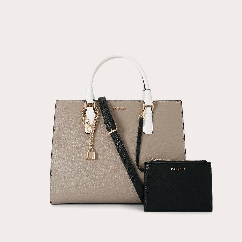 carvela LATTE Bone Large Tote Bag by CARVELA