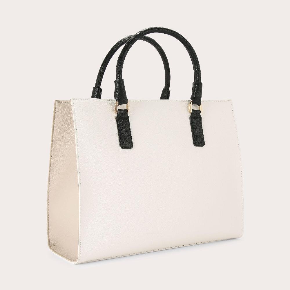 Carvela LATTE Structured Tote Bag By CARVELA