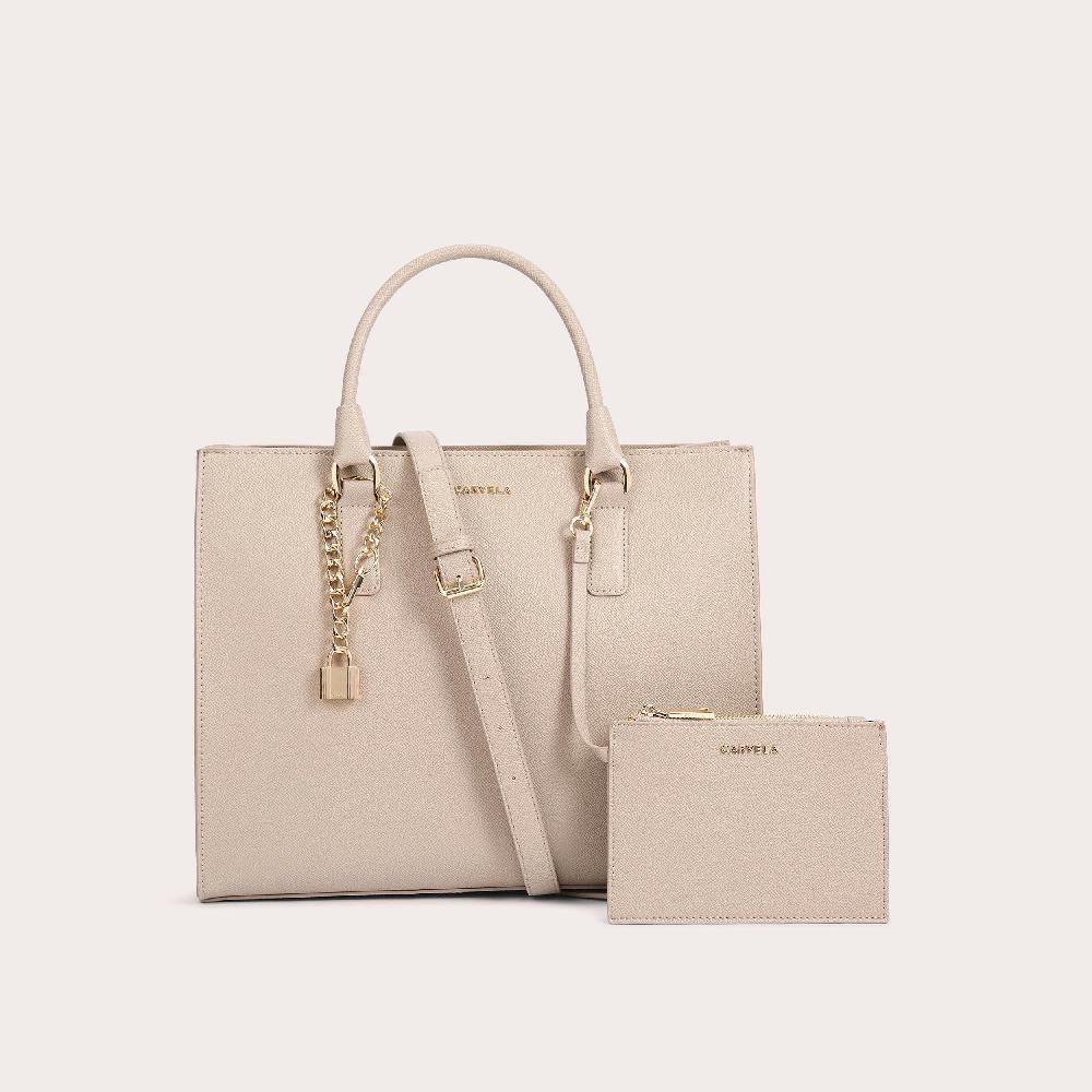 carvela LATTE Taupe Tote Bag by CARVELA