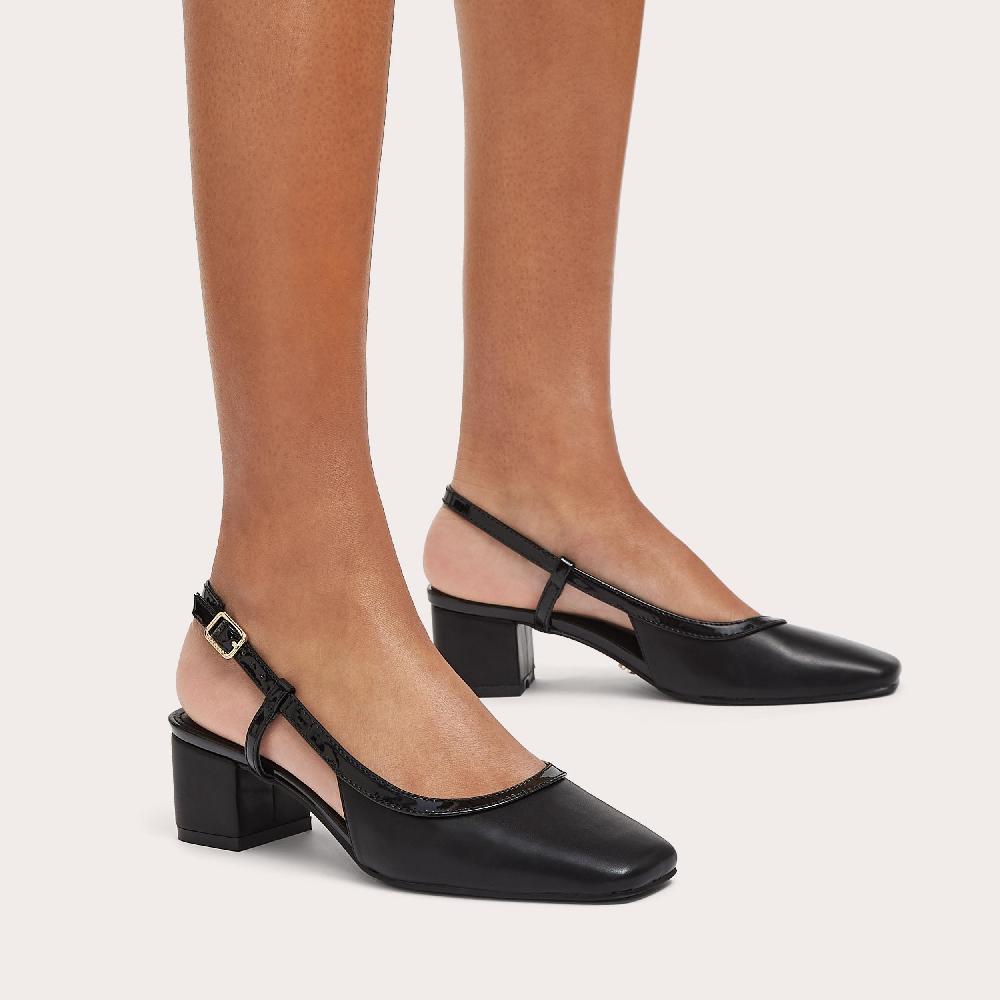 Carvela LEILA Black Sling Back Heel By CARVELA