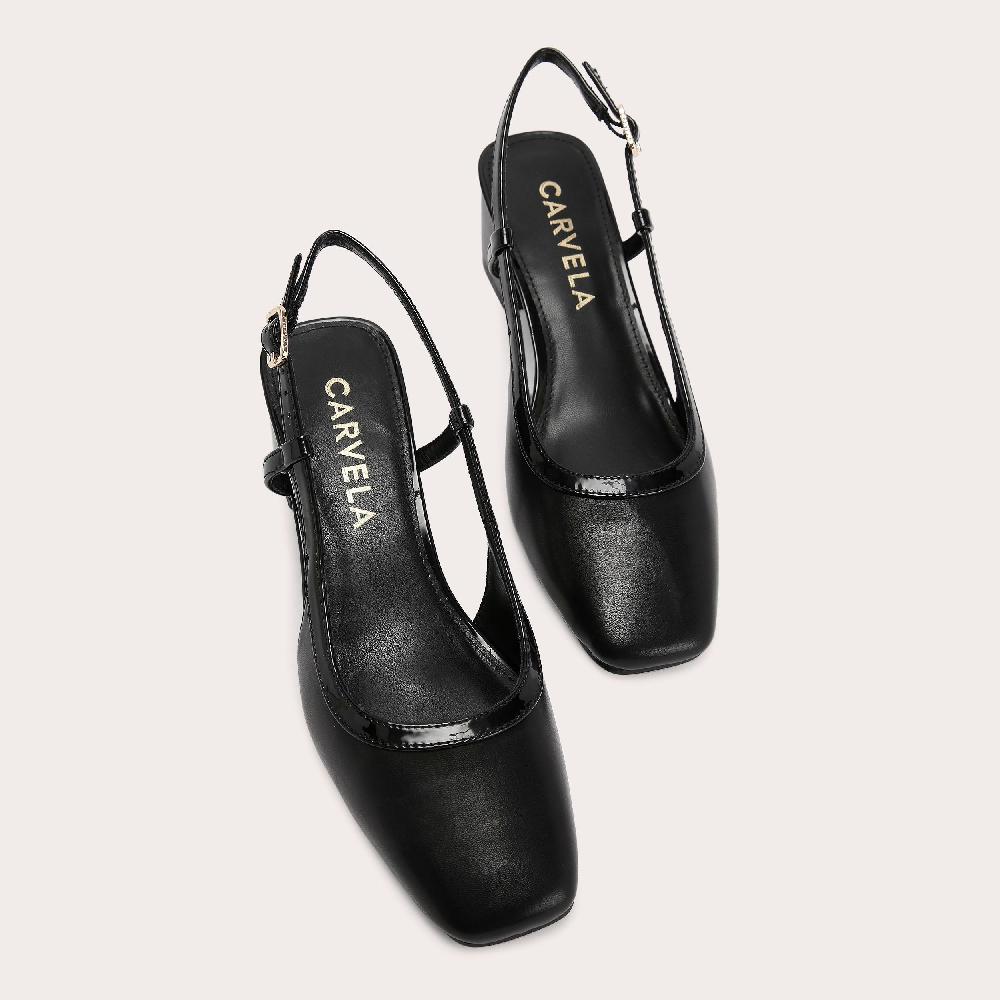Carvela LEILA Black Sling Back Heel By CARVELA