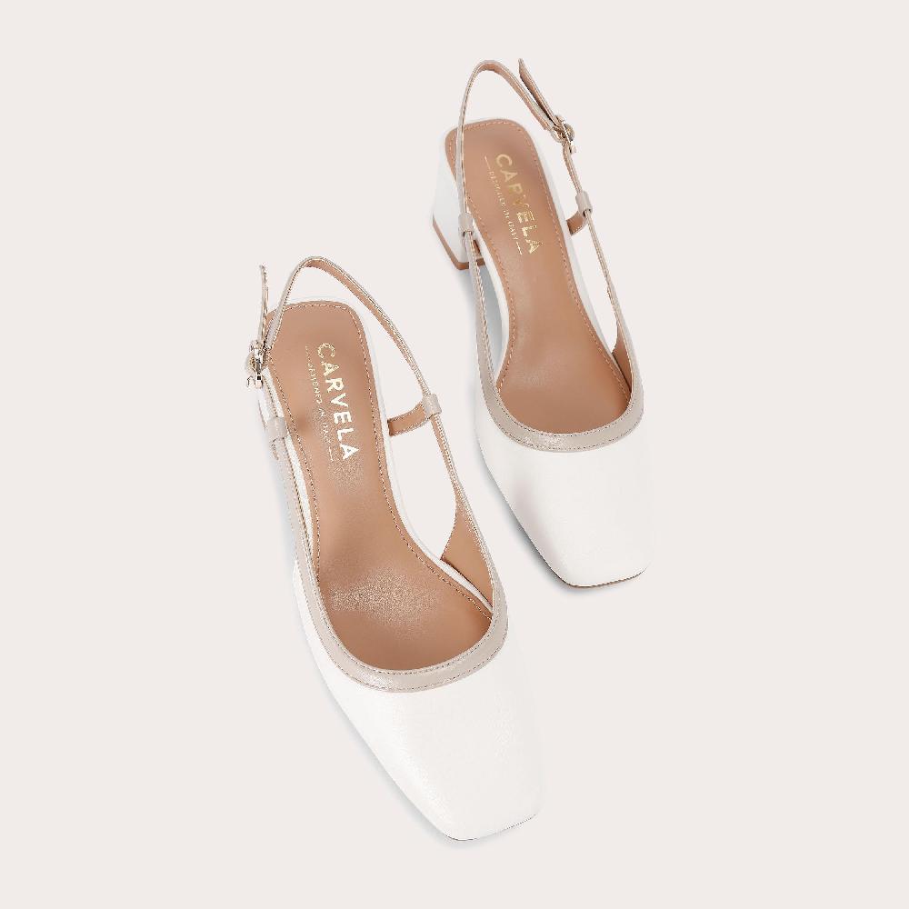 Carvela LEILA Bone Slingback Heel By CARVELA