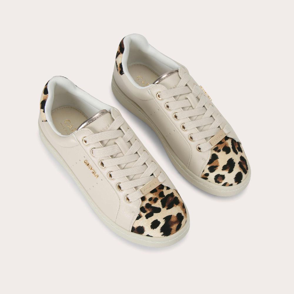 Carvela LUELLA Leopard Lace Up Trainer By CARVELA