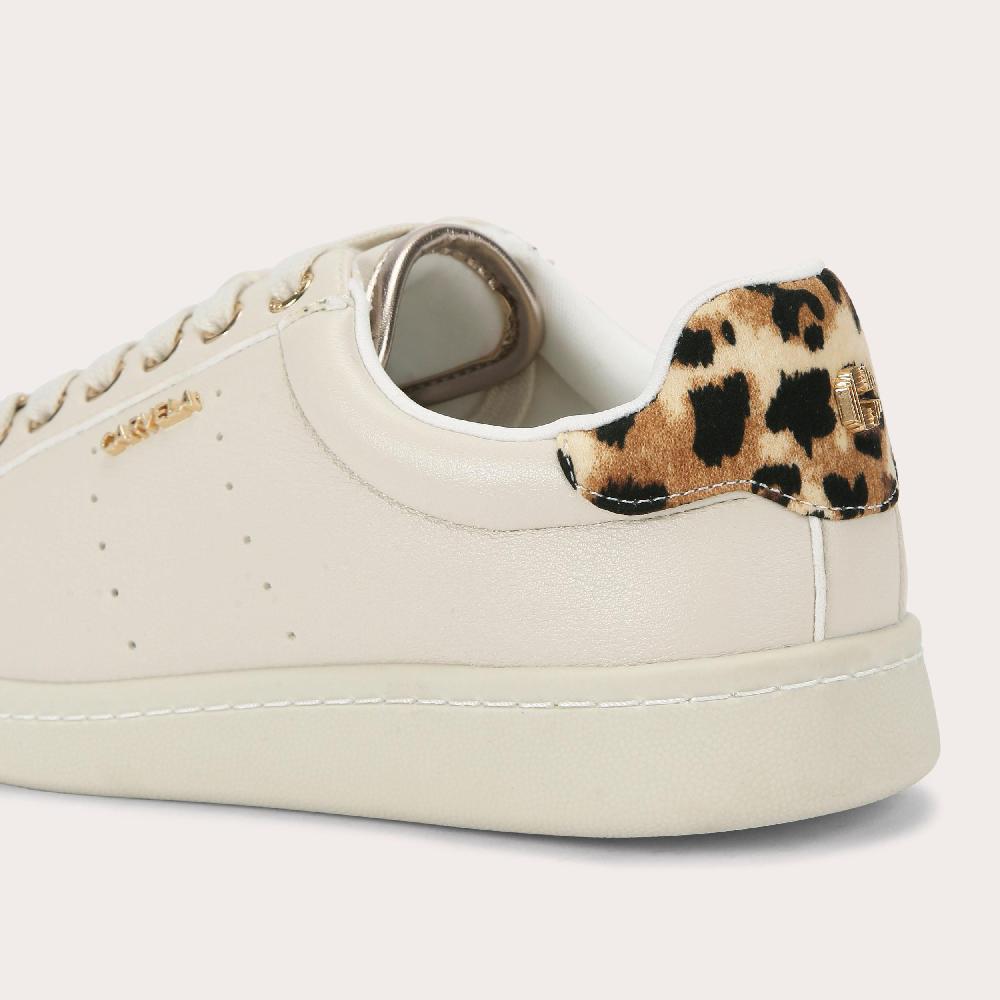 Carvela LUELLA Leopard Lace Up Trainer By CARVELA
