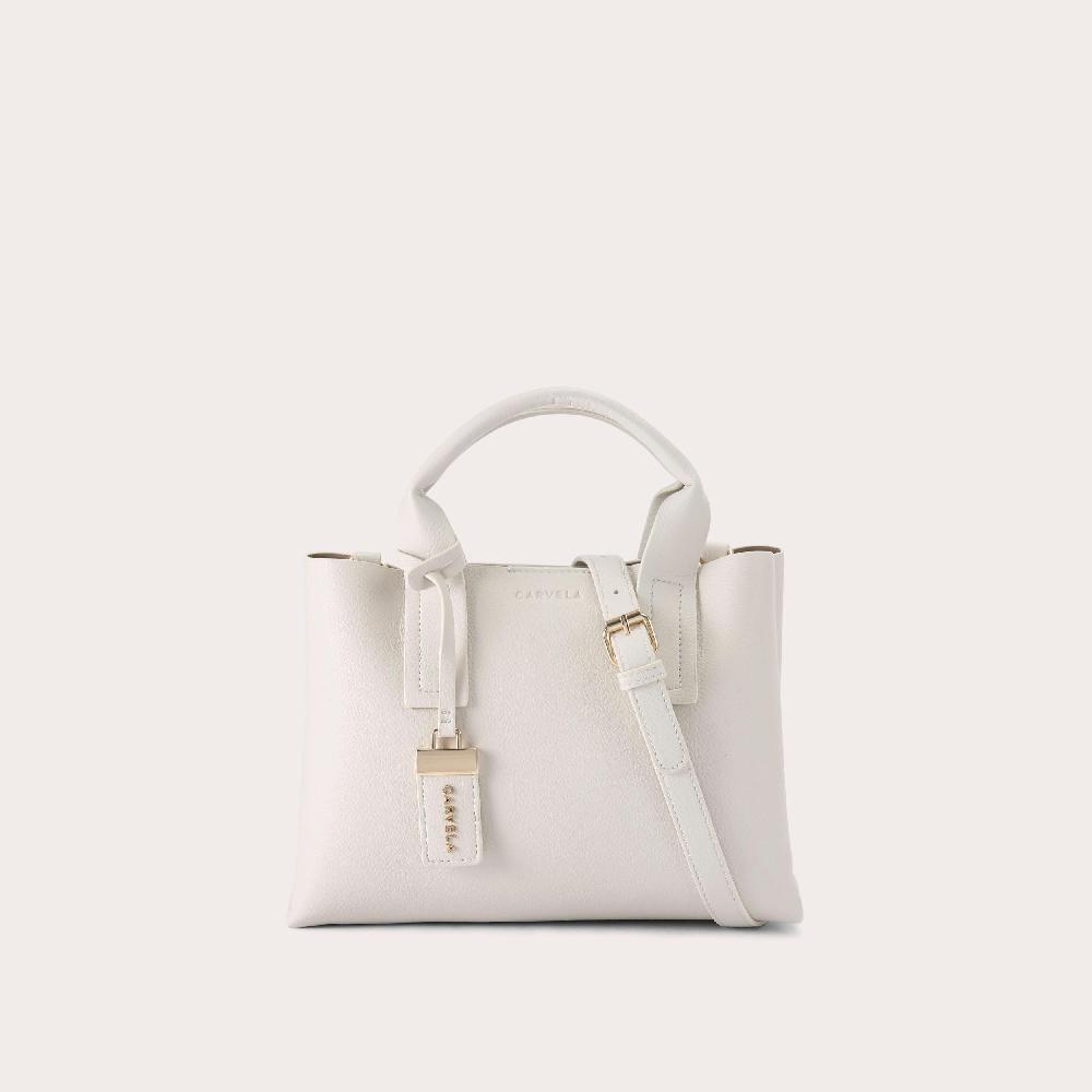 carvela LUNA MINI TOTE Bone Tote Bag by CARVELA