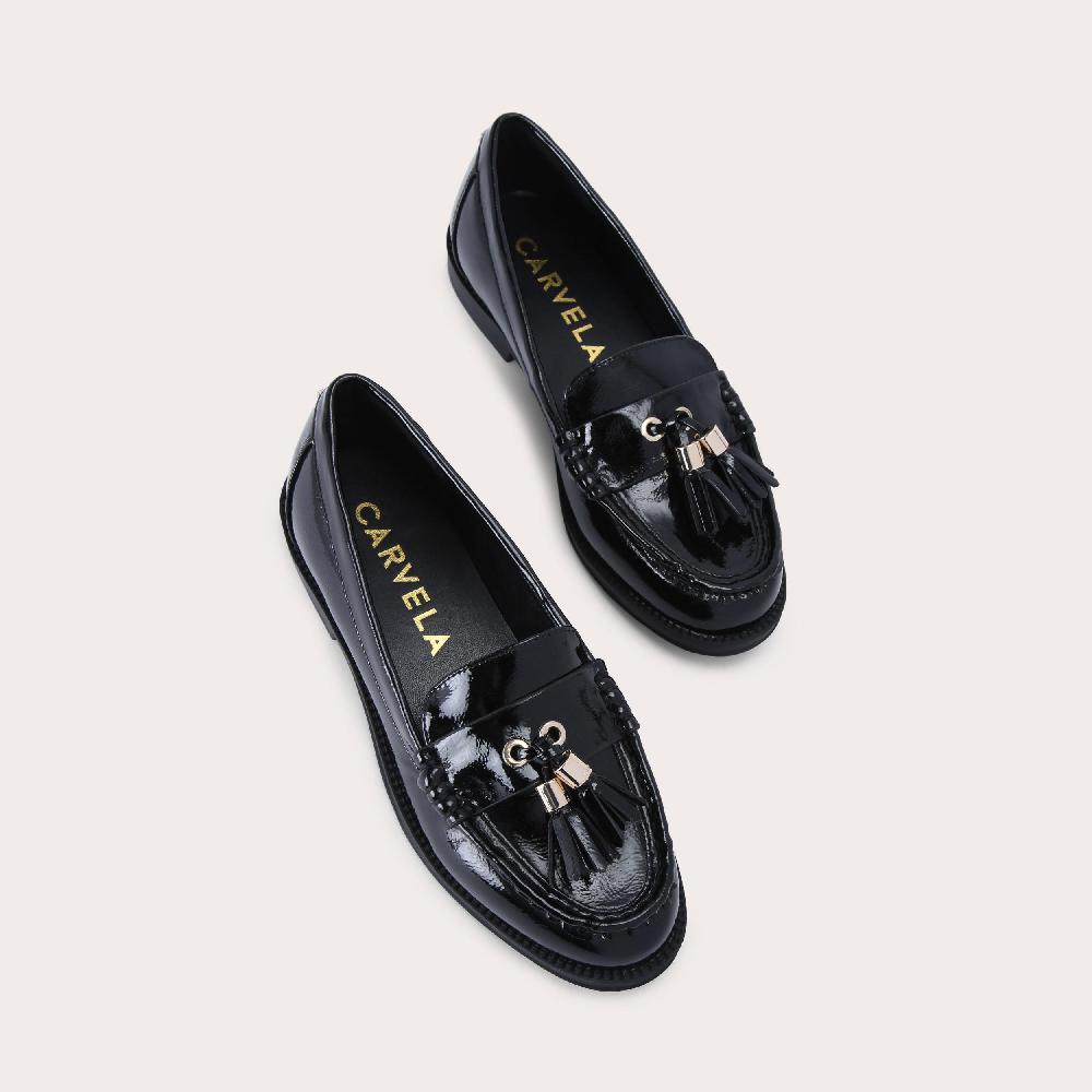 Carvela MANOR Black Patent Loafer By CARVELA