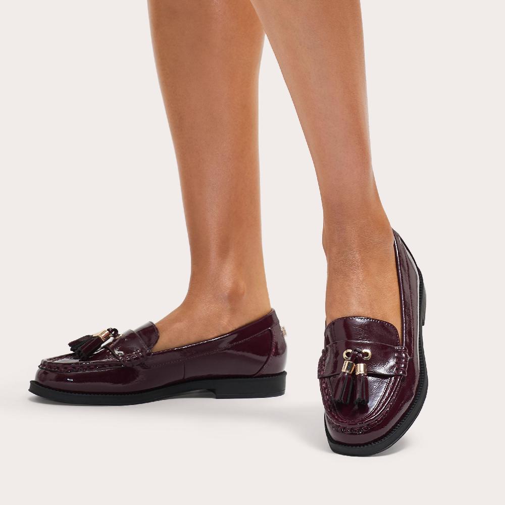 Carvela MANOR Wine Patent Slip On By CARVELA