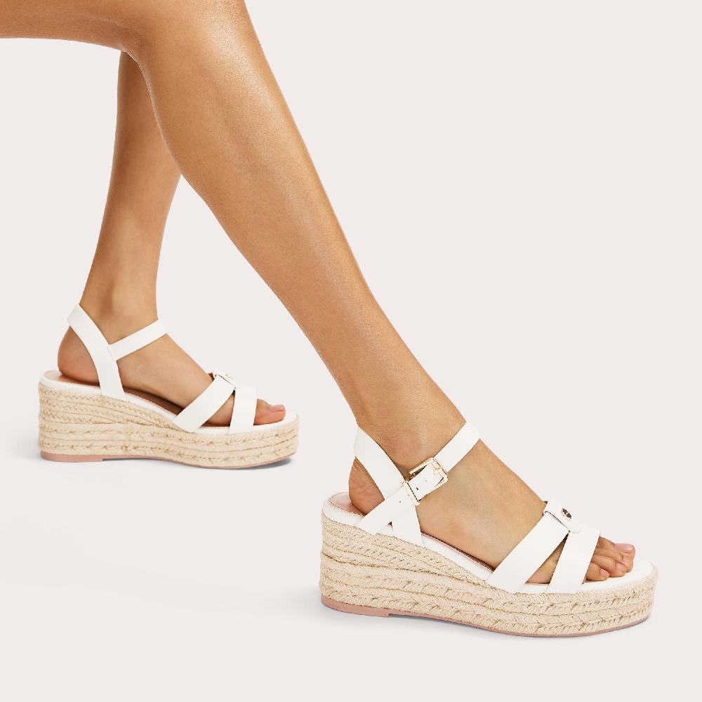 Carvela MIA Bone Espadrille Wedge Heel By CARVELA