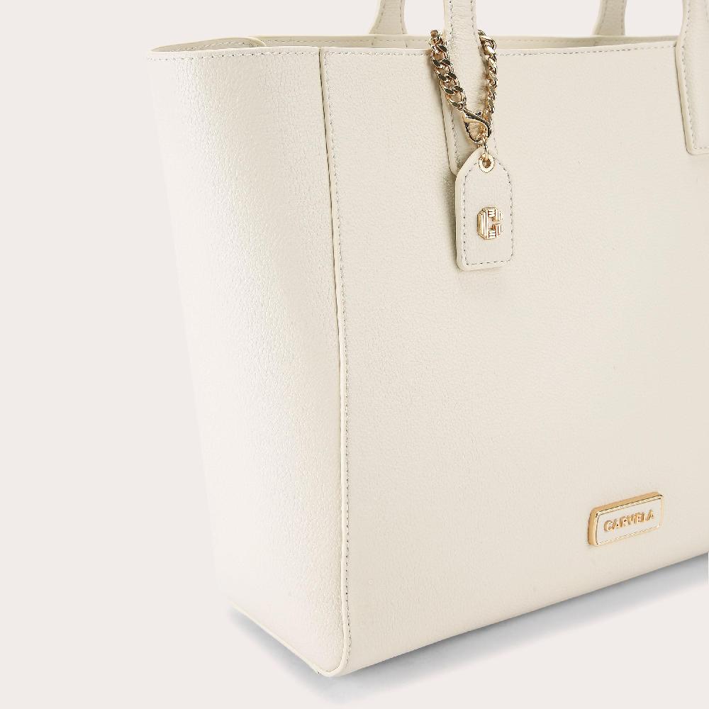 Carvela MILANO SHOPPER Bone Shopper Bag By CARVELA