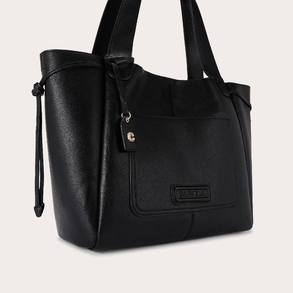 Carvela MILANO TOTE Black Tote Bag By CARVELA