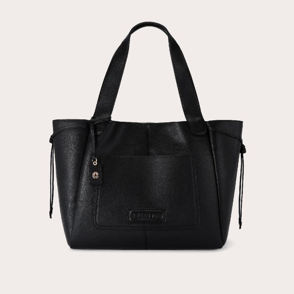 carvela MILANO TOTE Black Tote Bag by CARVELA