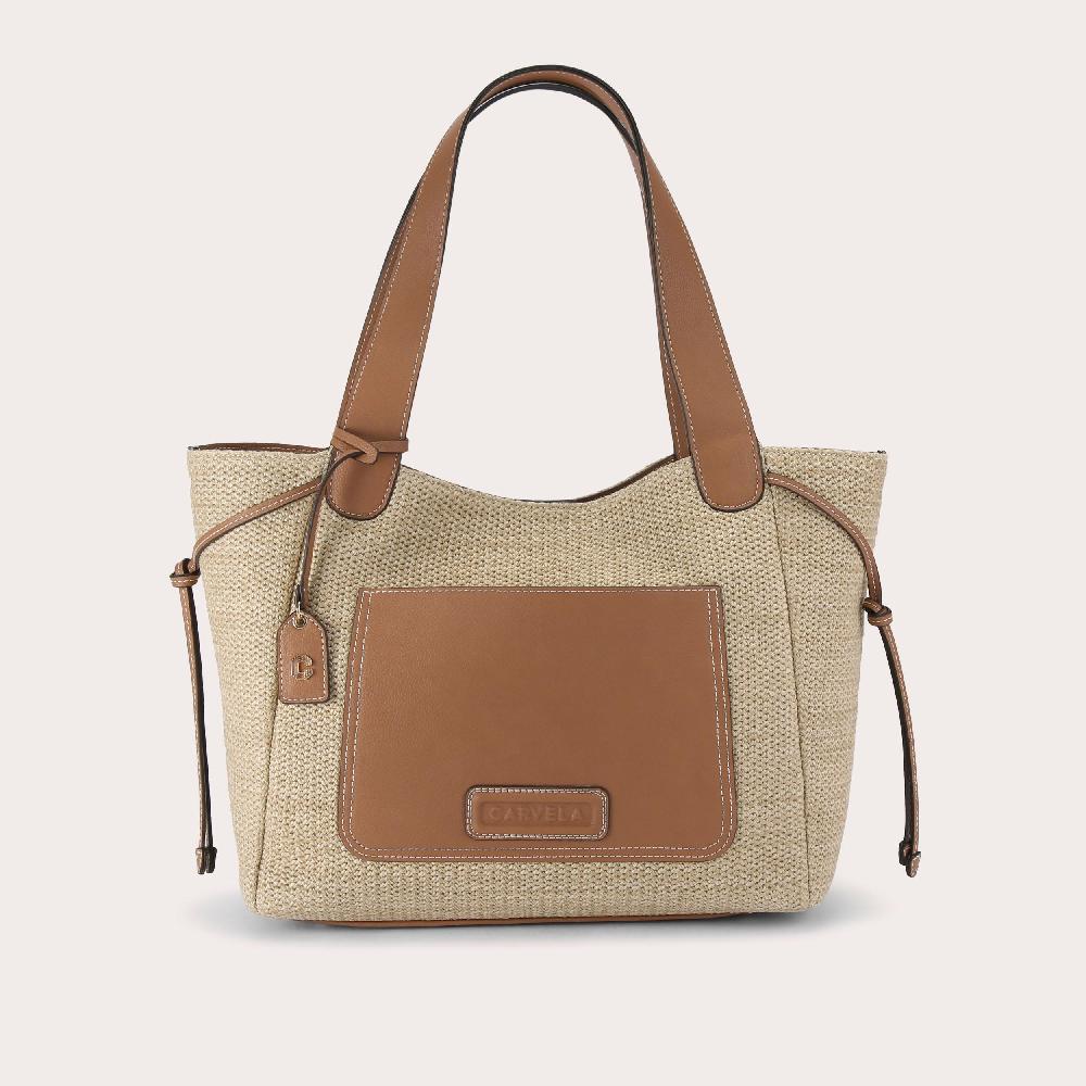carvela MILANO TOTE Brown Tote Bag by CARVELA
