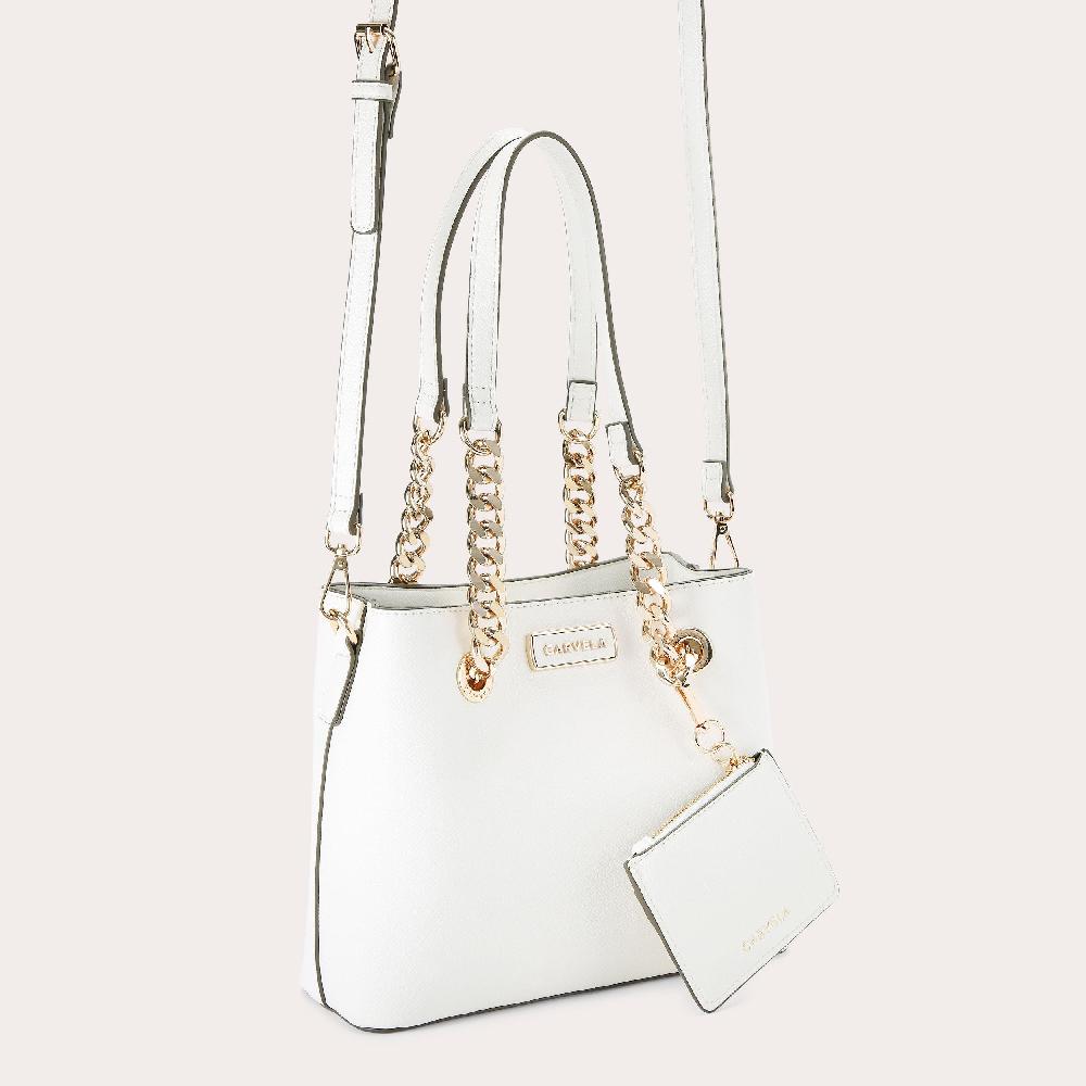 Carvela MINI CAMMIE 3 Bone Bucket Bag By CARVELA