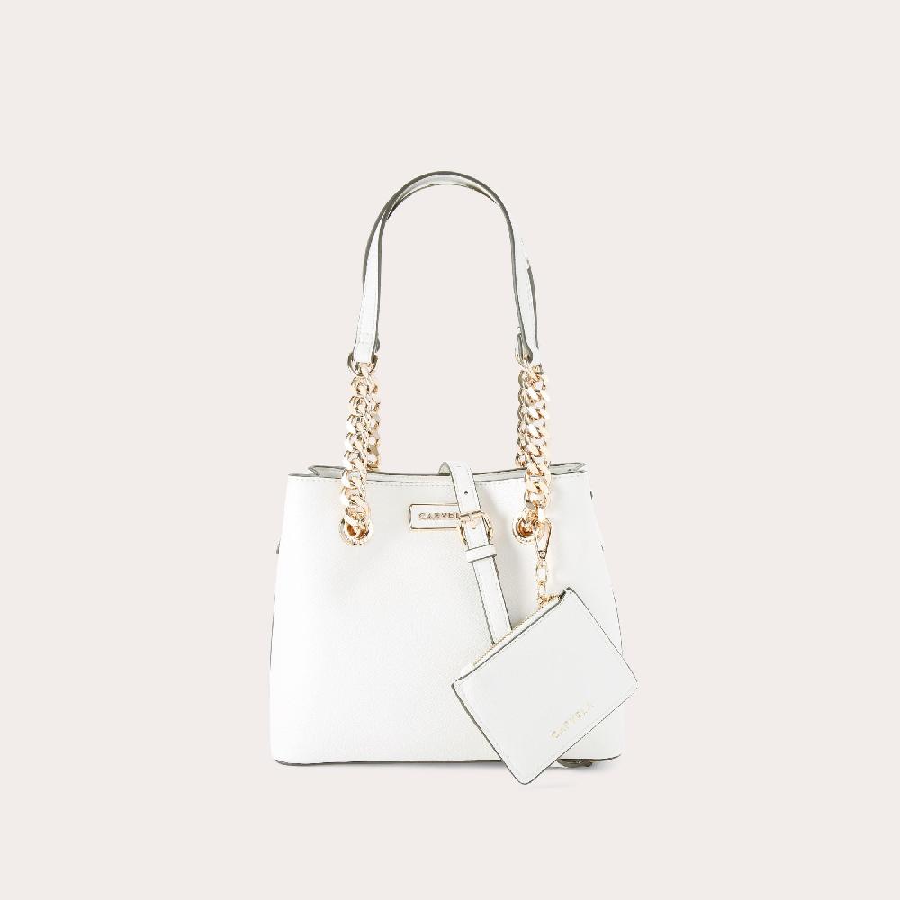 carvela MINI CAMMIE 3 Bone Bucket Bag by CARVELA