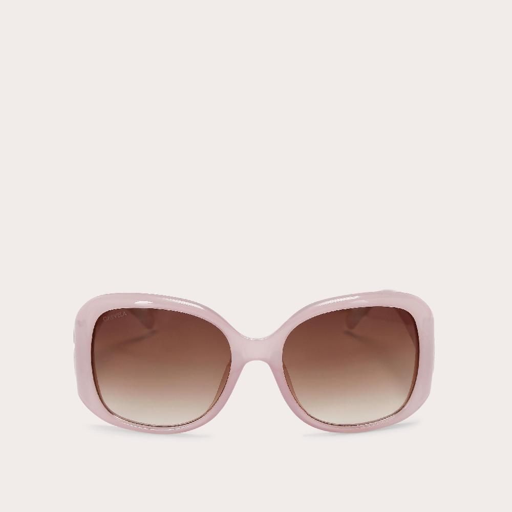 carvela CARVELA OVERSIZED C Blush Round Frame Sunglasses by CARVELA